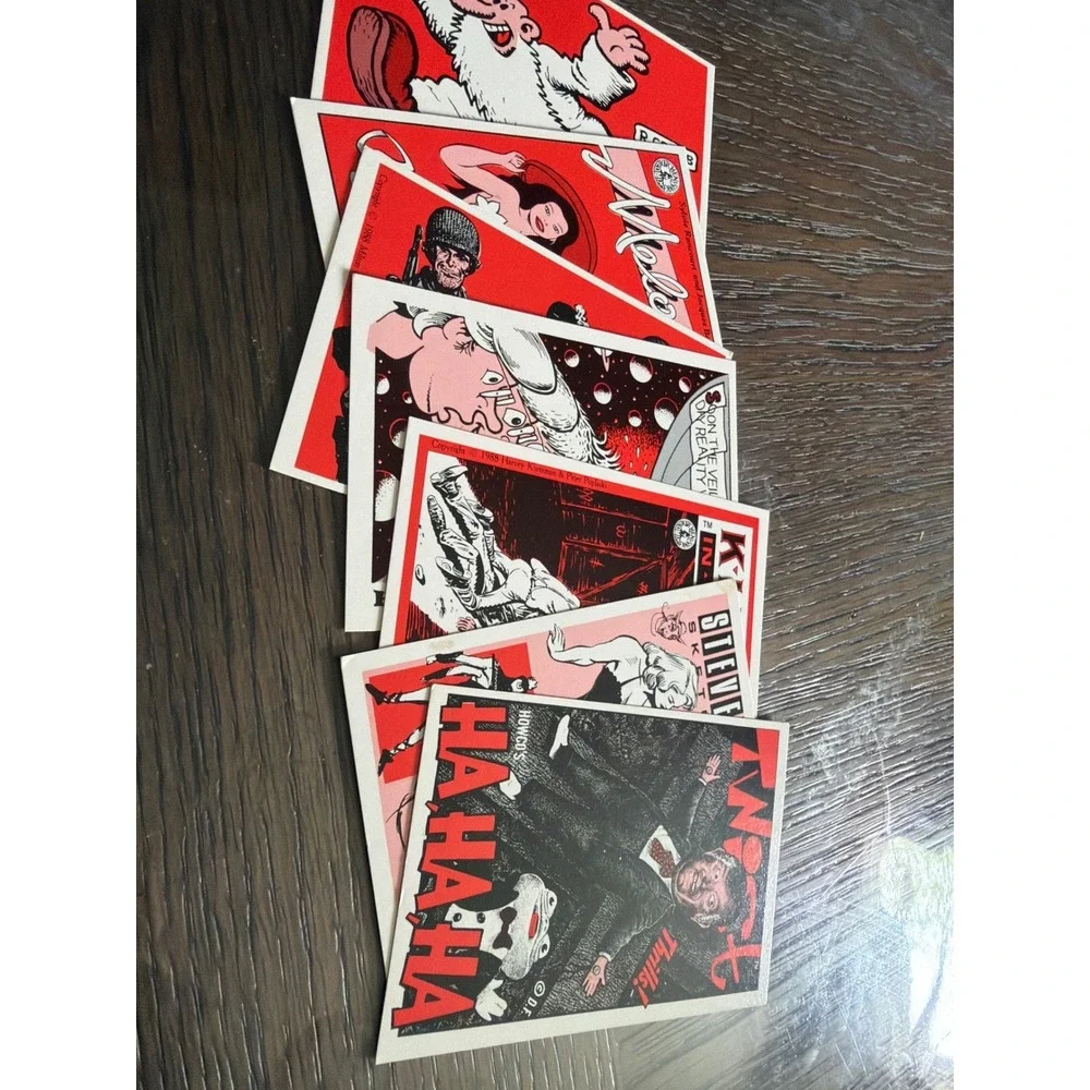Kitchen Sink Press 20th Anniversary Trading Card Set 1989 R Crumb Will Eisner 36
